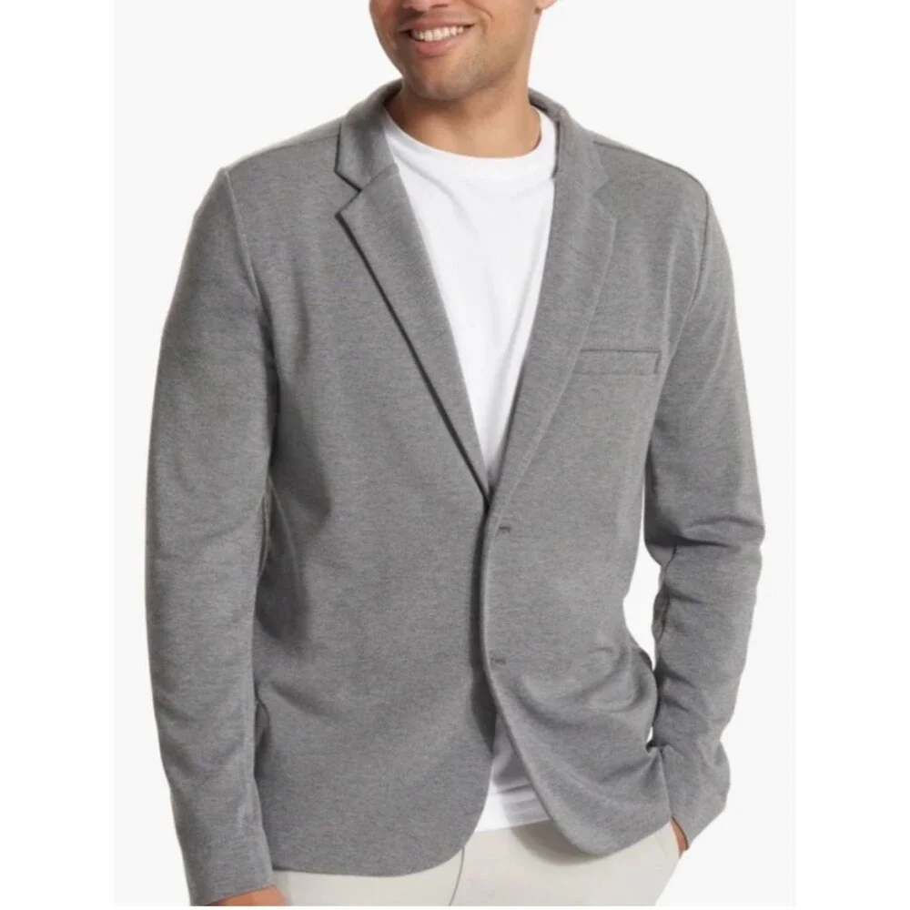 NWOT Men’s Vuori Vail Blazer - Heather Gray - Size Large